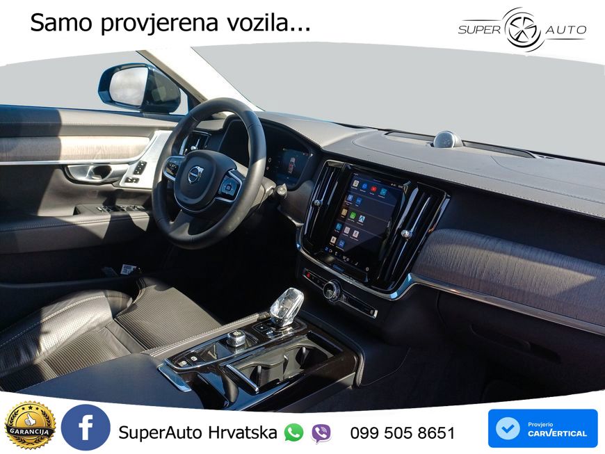 Volvo V90 Recharge T8 AWD Geartronic ACC+HEAD+4xGR SJED+360+PANO