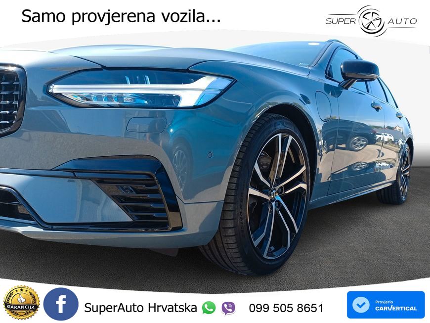 Volvo V90 Recharge T8 AWD Geartronic ACC+HEAD+4xGR SJED+360+PANO