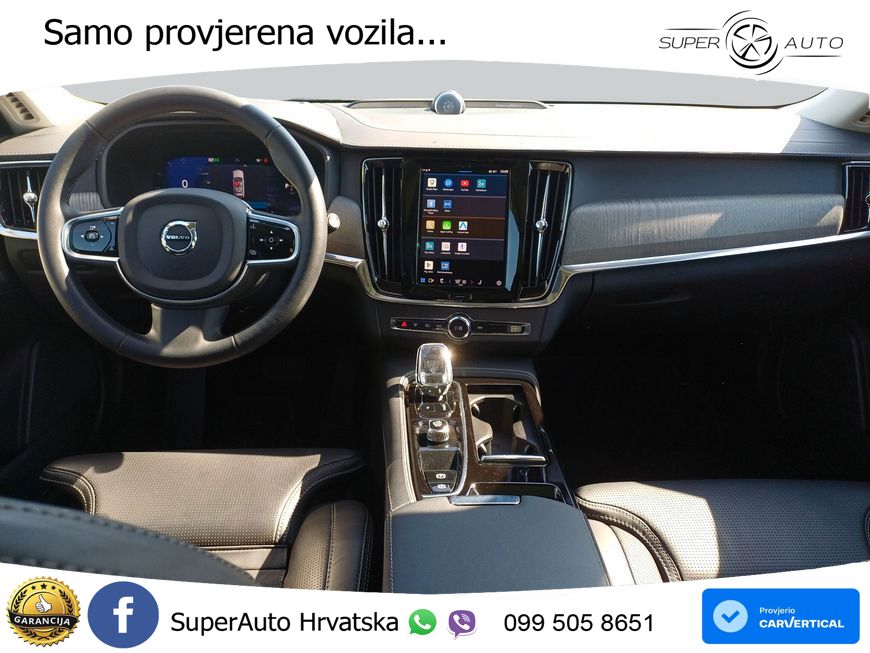 Volvo V90 Recharge T8 AWD Geartronic ACC+HEAD+4xGR SJED+360+PANO