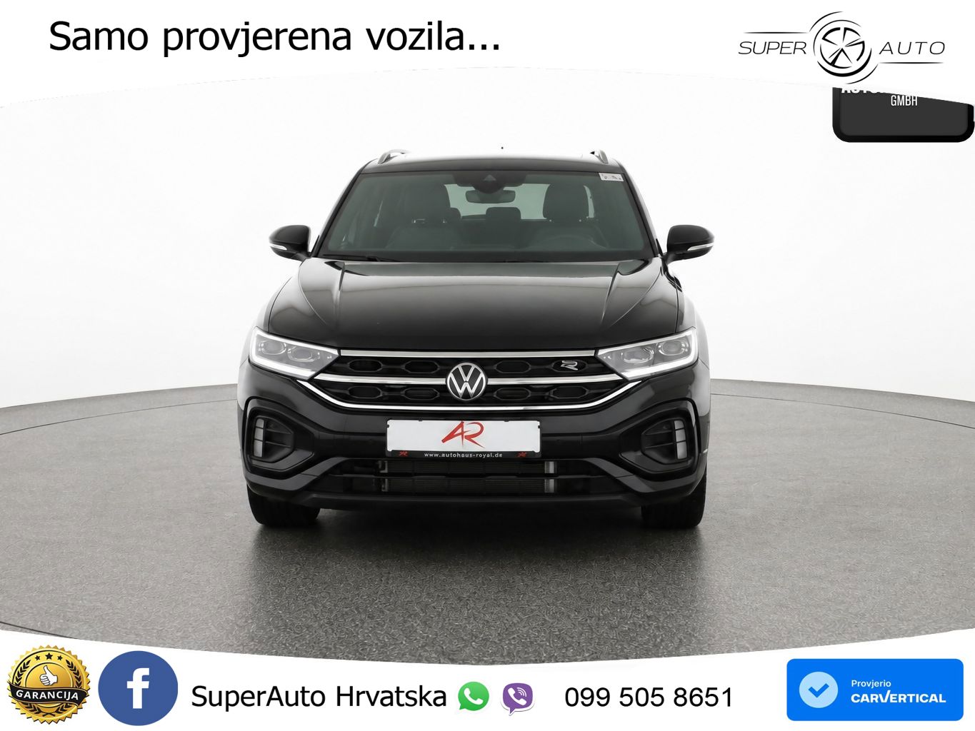 Volkswagen T-Roc 1.5 TSI (150 KS) DSG R-Line LED+GR SJED+ACC