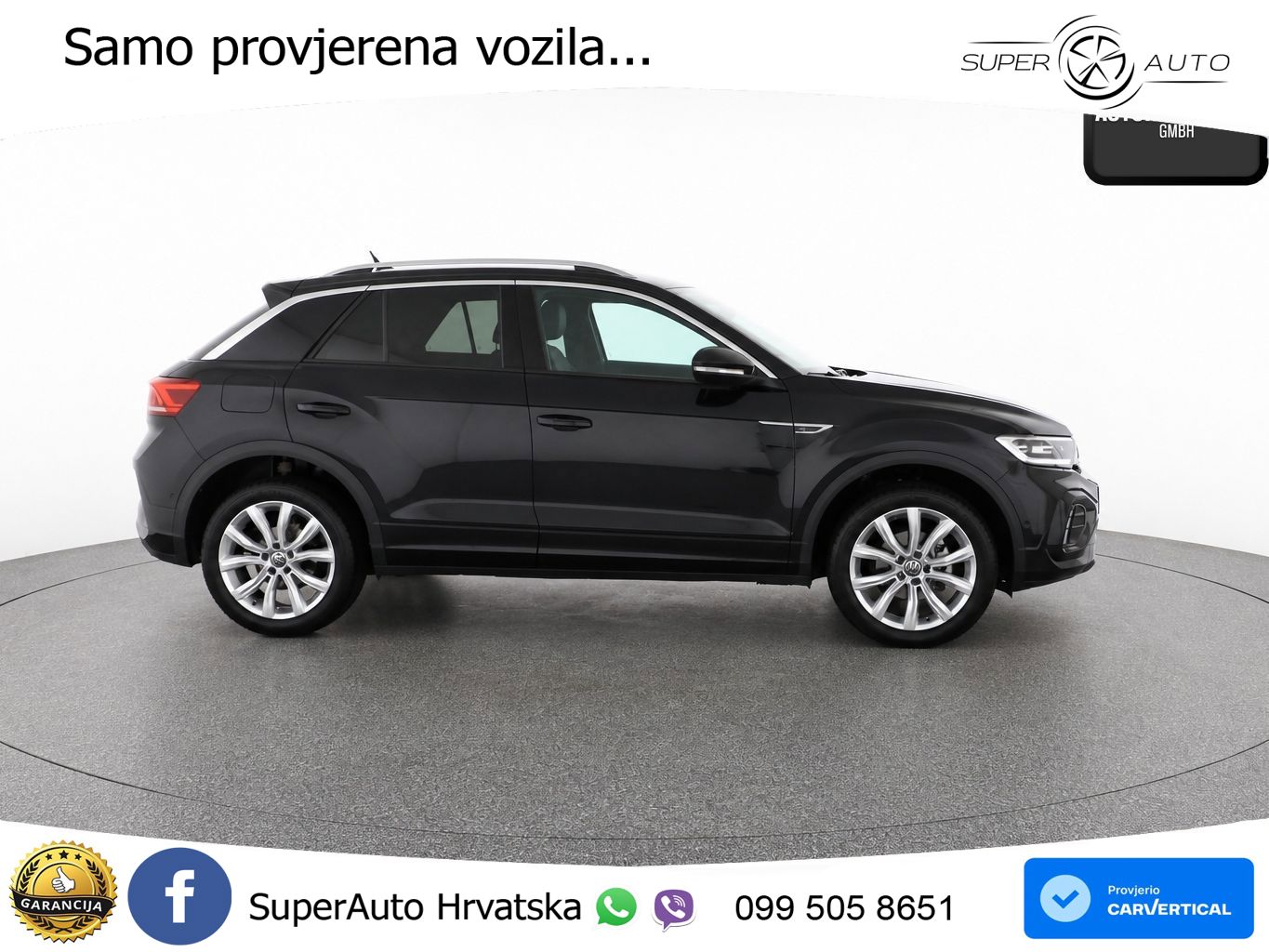 Volkswagen T-Roc 1.5 TSI (150 KS) DSG R-Line LED+GR SJED+ACC