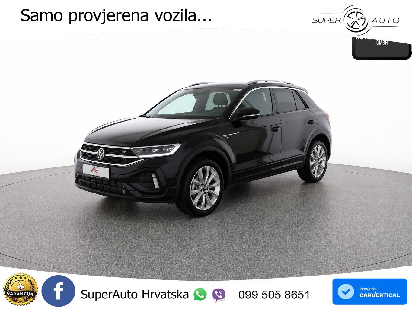 Volkswagen T-Roc 1.5 TSI (150 KS) DSG R-Line LED+GR SJED+ACC