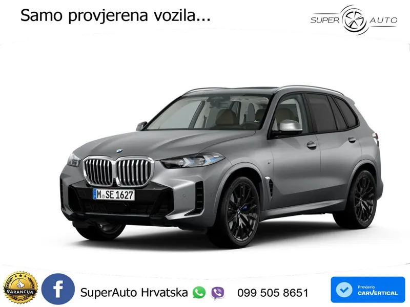 BMW X5 40d (352 KS) xDrive Steptronic M Sport ZRAČNI+ACC+GR SJED+KAM+PANO