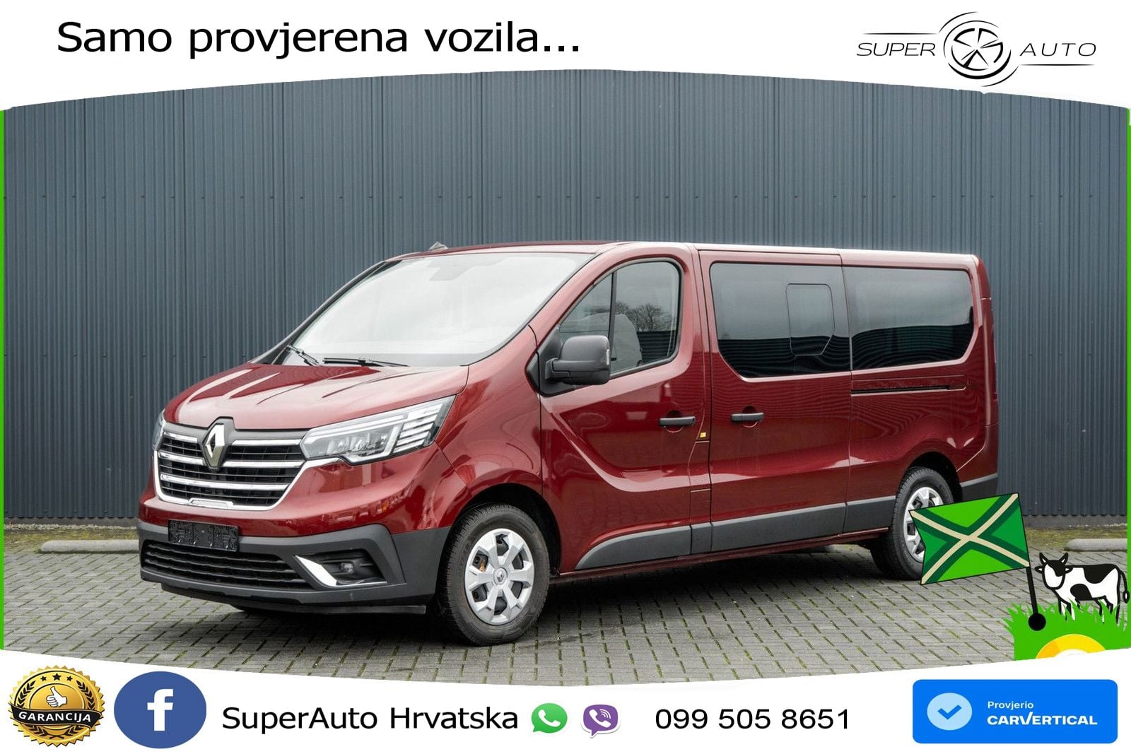 Renault Trafic **Blue dCi 150PK | L2H1 | 9-Zits | LED | 150 KS