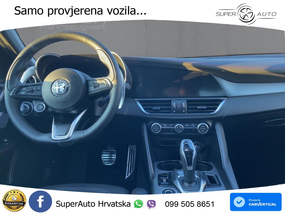 Alfa Romeo Giulia 2.0 Turbo (280 KS) Q4 Automatic LED+GR SJED+ACC