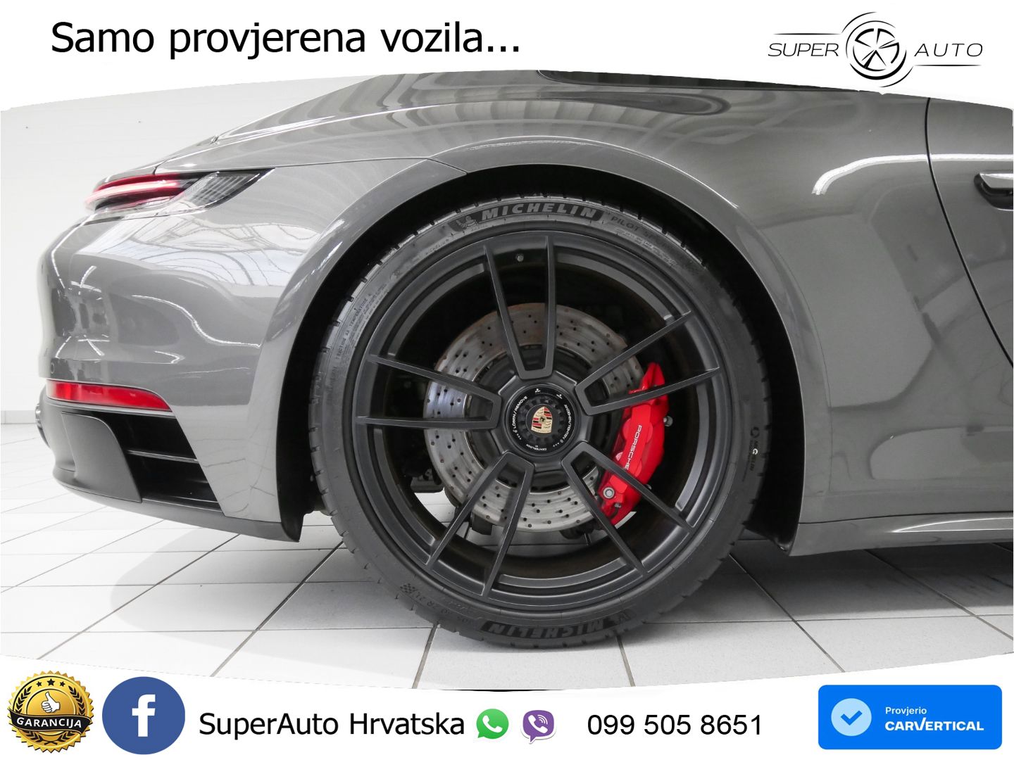 Porsche 911 Carrera 4 GTS 3.0 (480 KS) PDK LED+GR SJED+ACC