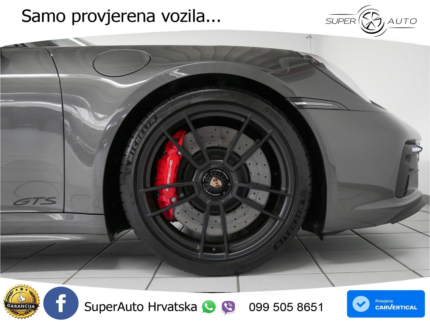 Porsche 911 Carrera 4 GTS 3.0 (480 KS) PDK LED+GR SJED+ACC