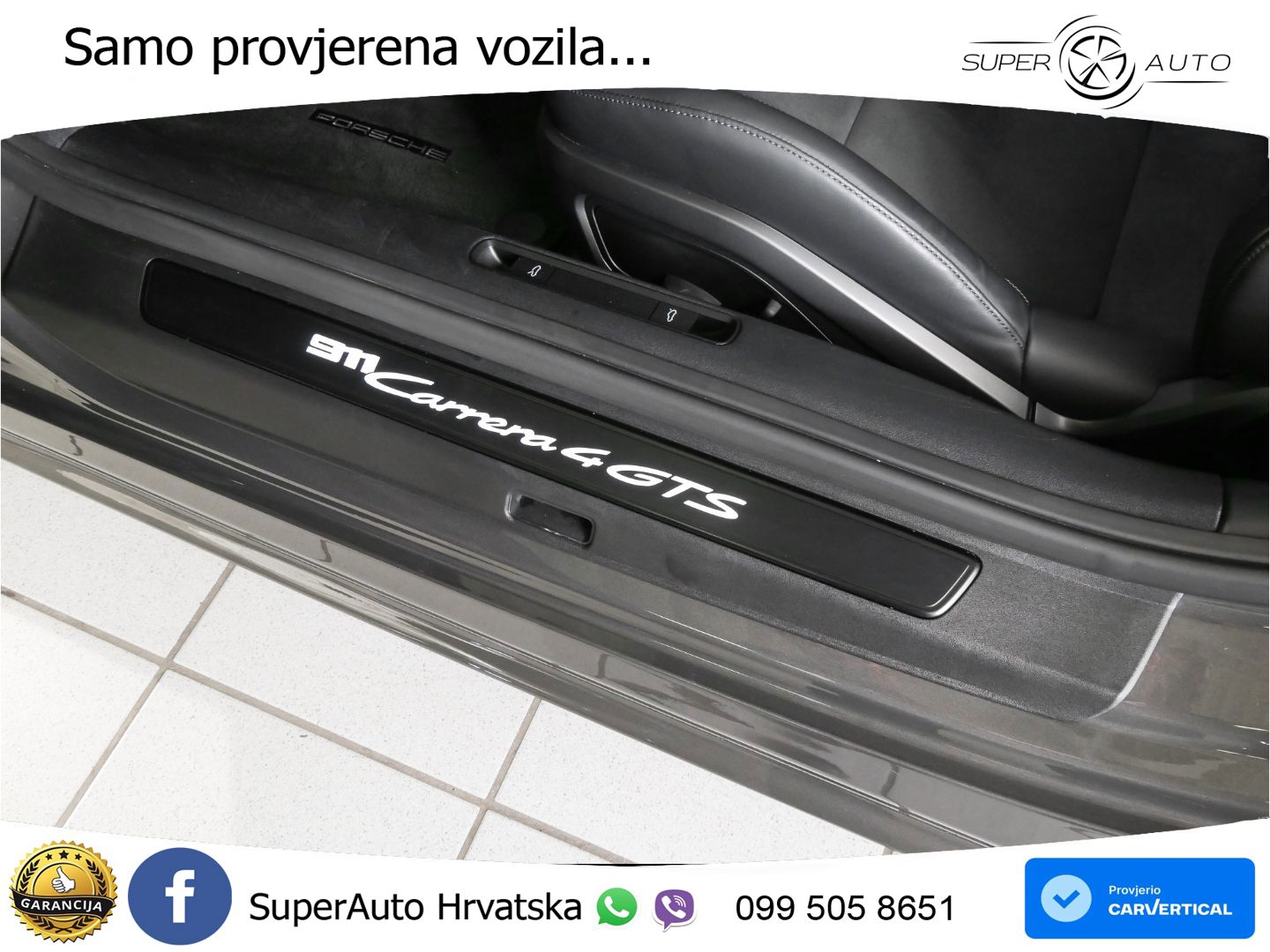 Porsche 911 Carrera 4 GTS 3.0 (480 KS) PDK LED+GR SJED+ACC