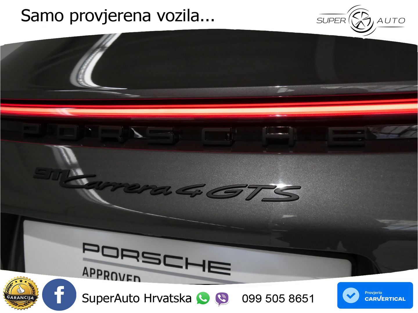 Porsche 911 Carrera 4 GTS 3.0 (480 KS) PDK LED+GR SJED+ACC
