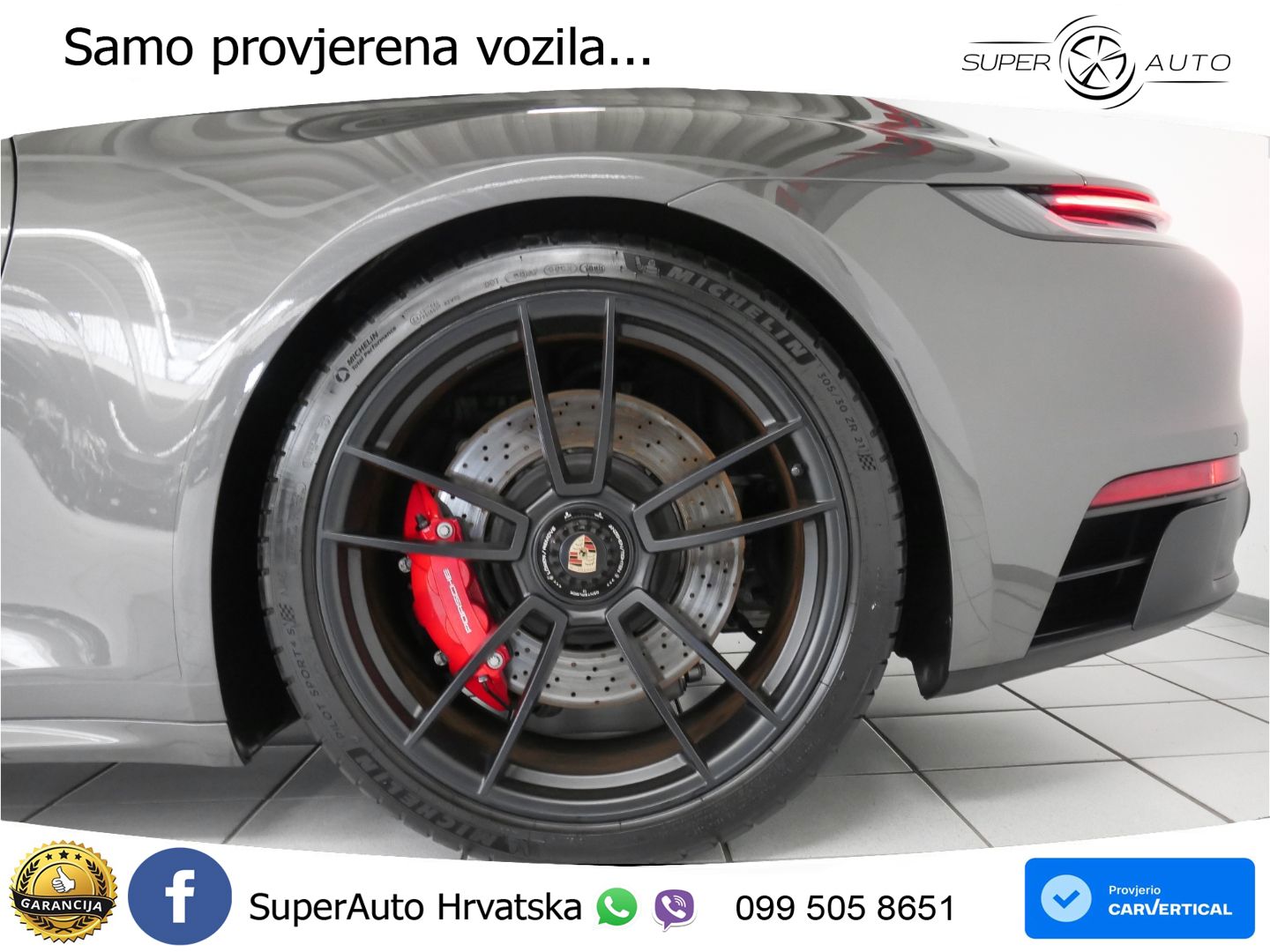 Porsche 911 Carrera 4 GTS 3.0 (480 KS) PDK LED+GR SJED+ACC
