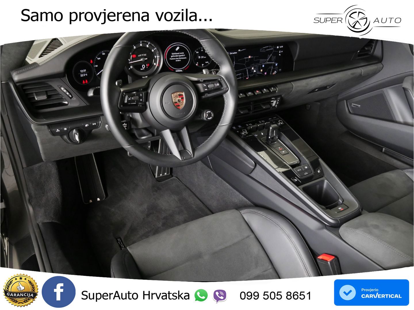 Porsche 911 Carrera 4 GTS 3.0 (480 KS) PDK LED+GR SJED+ACC
