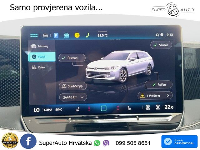 Volkswagen Passat Variant 1.5 eTSI (150 KS) DSG Business LED+GR SJED+ACC