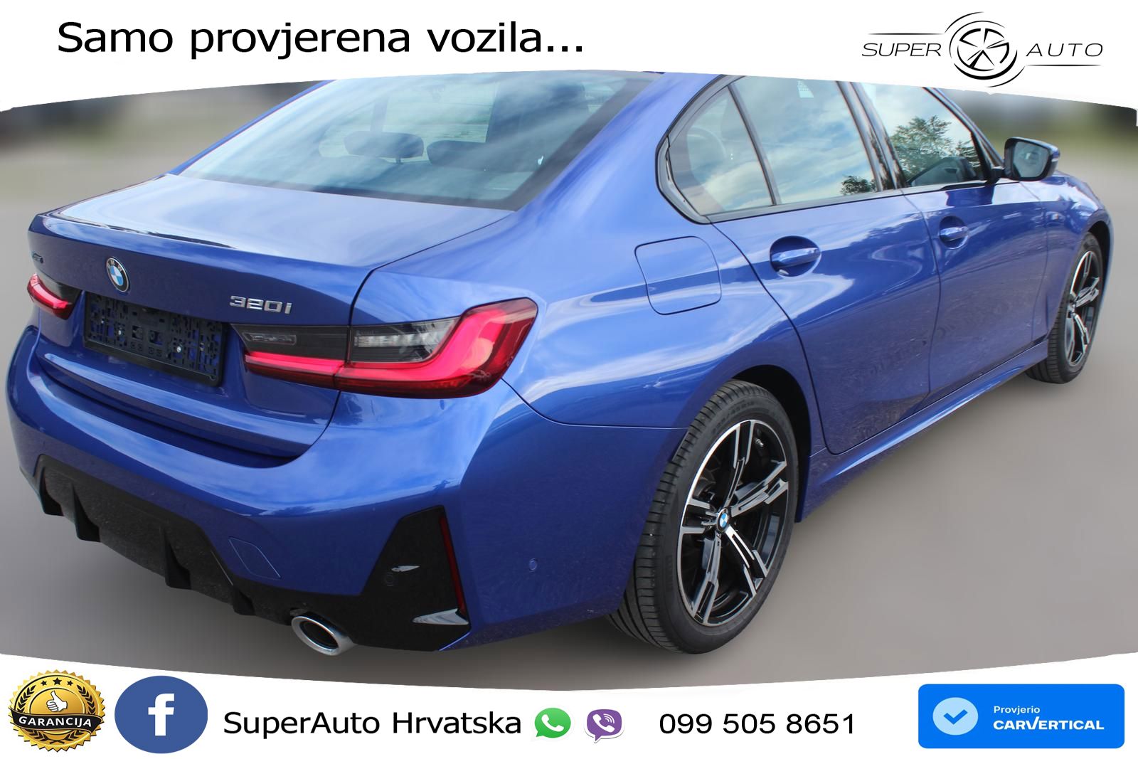 BMW 320i (184 KS) xDrive Steptronic M Sport LED+GR SJED+ACC