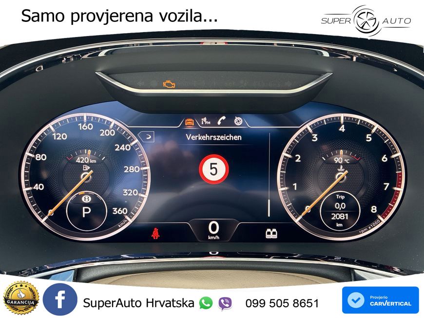 Bentley Continental GT III 4.0 V8 (550 KS) AWD Automatic LED+GR SJED+ACC