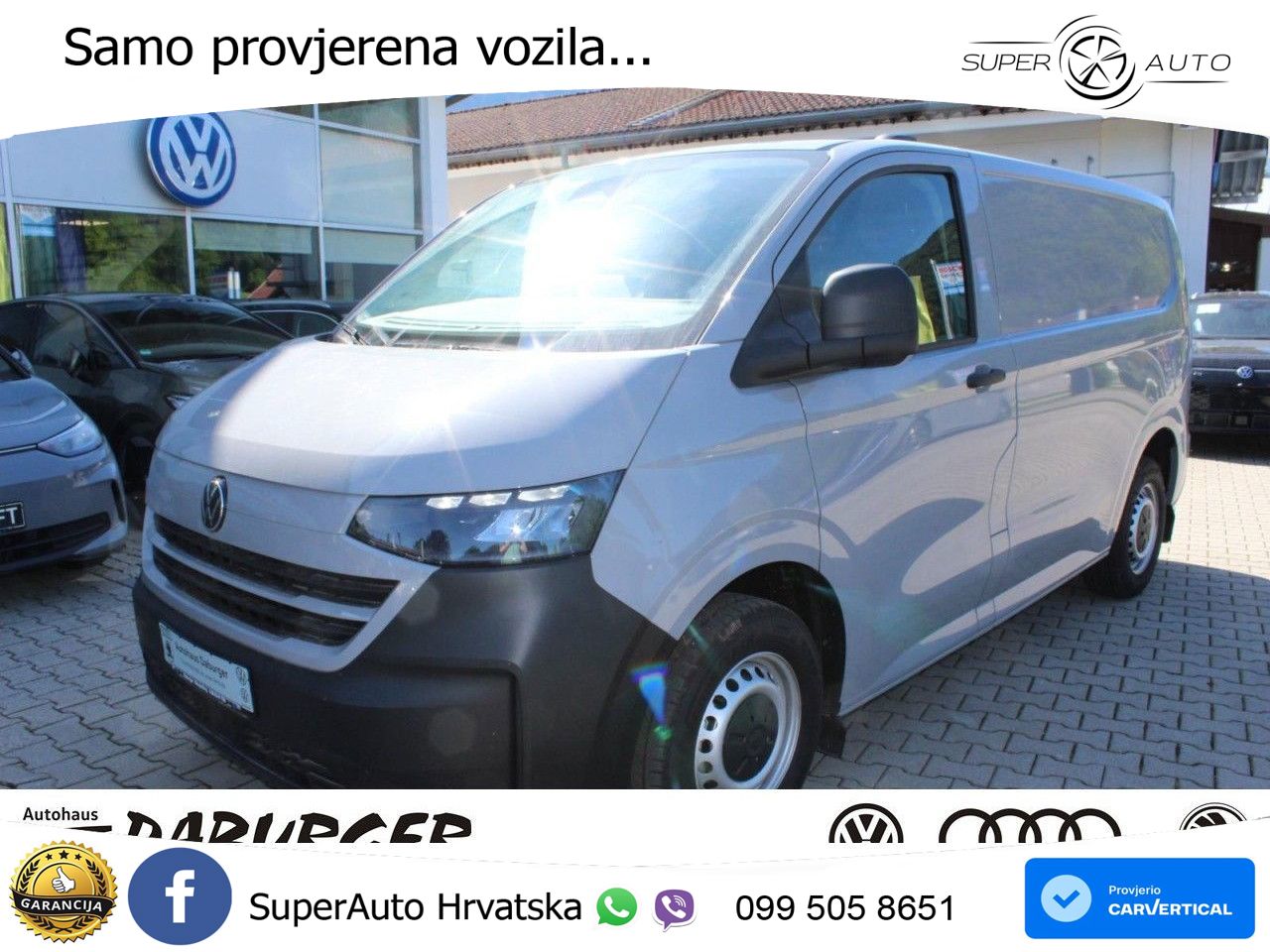 Volkswagen Transporter Kasten 2.0 TDI KR Exterieur-Paket+Ka 150 KS