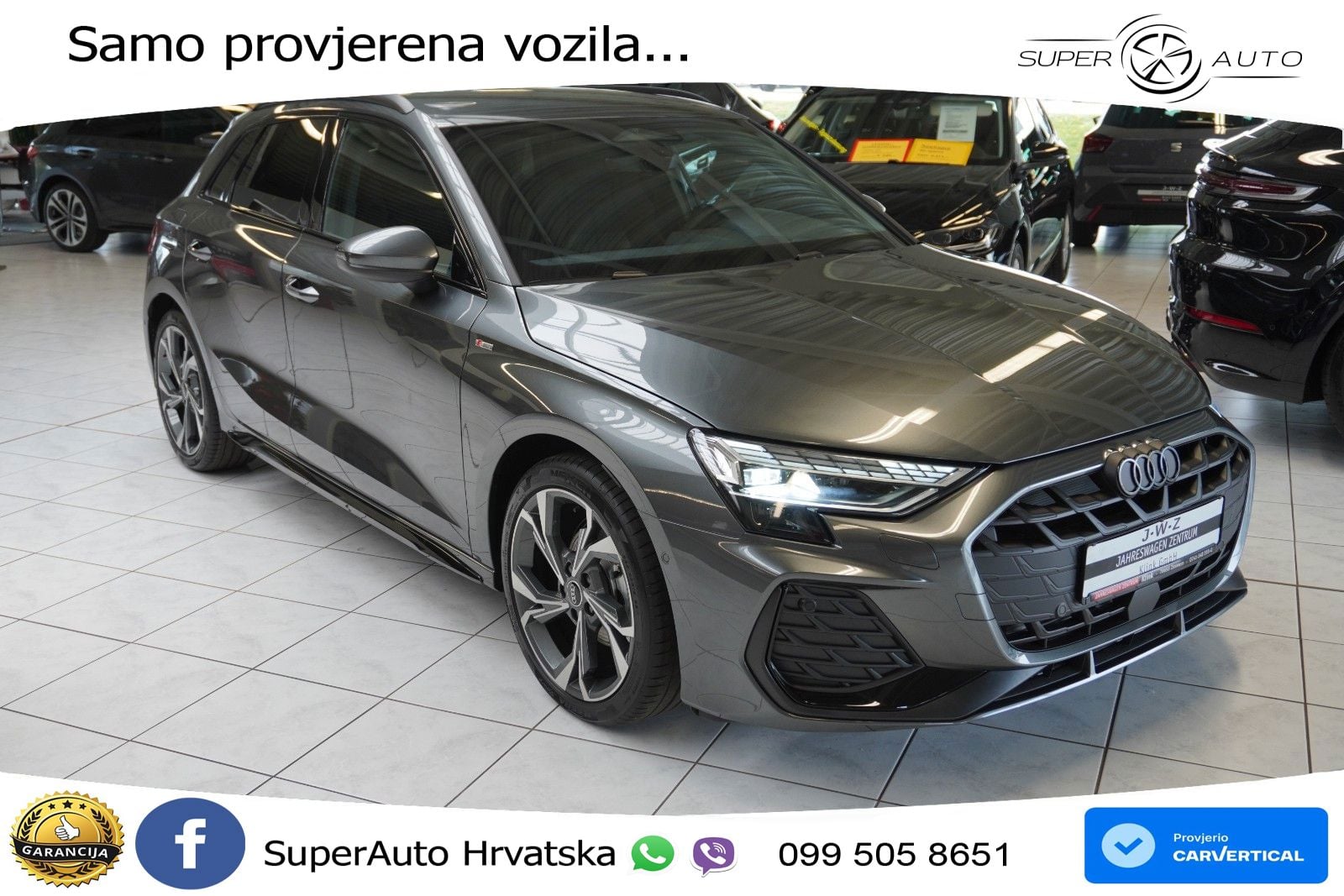 Audi A3 35 TFSI (150 KS) S tronic S line LED+GR SJED+ACC