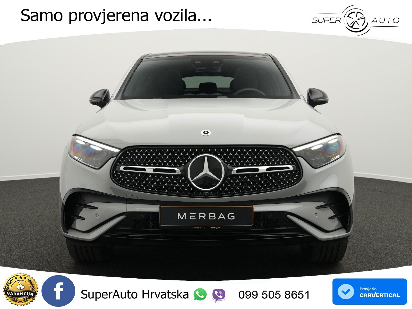 Mercedes GLC Coupe 450d (367 KS) 4MATIC 9G-TRONIC AMG ZRAČNI+ACC+GR SJED+KAM+PANO