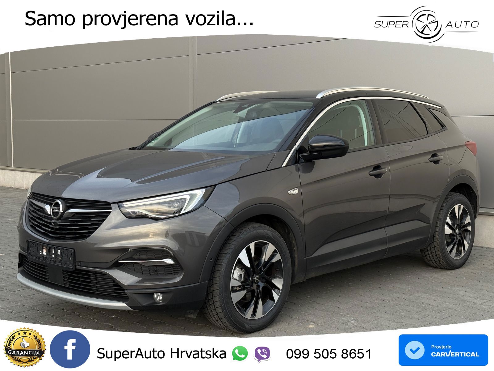 Opel Grandland X 2.0d (177 KS) Automatic LED+GR SJED+ACC