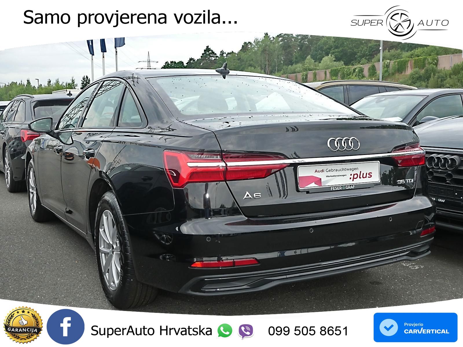 Audi A6 35 TDI (163 KS) S tronic LED+GR SJED+ACC