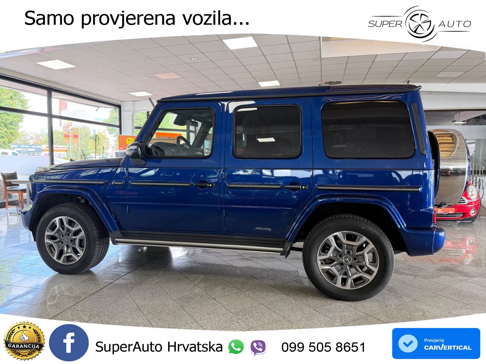 Mercedes G 450d Long (367 KS) 4MATIC 9G-TRONIC Exclusive LED+GR SJED+ACC