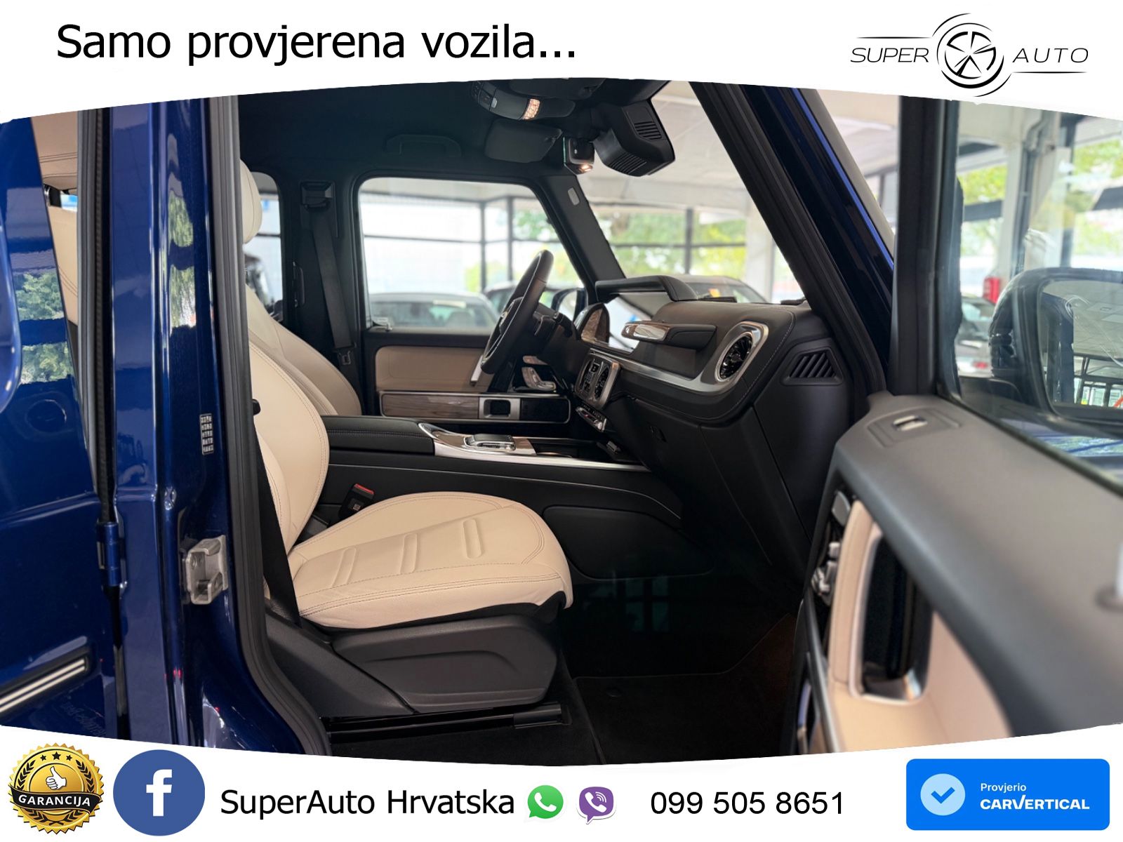 Mercedes G 450d Long (367 KS) 4MATIC 9G-TRONIC Exclusive LED+GR SJED+ACC