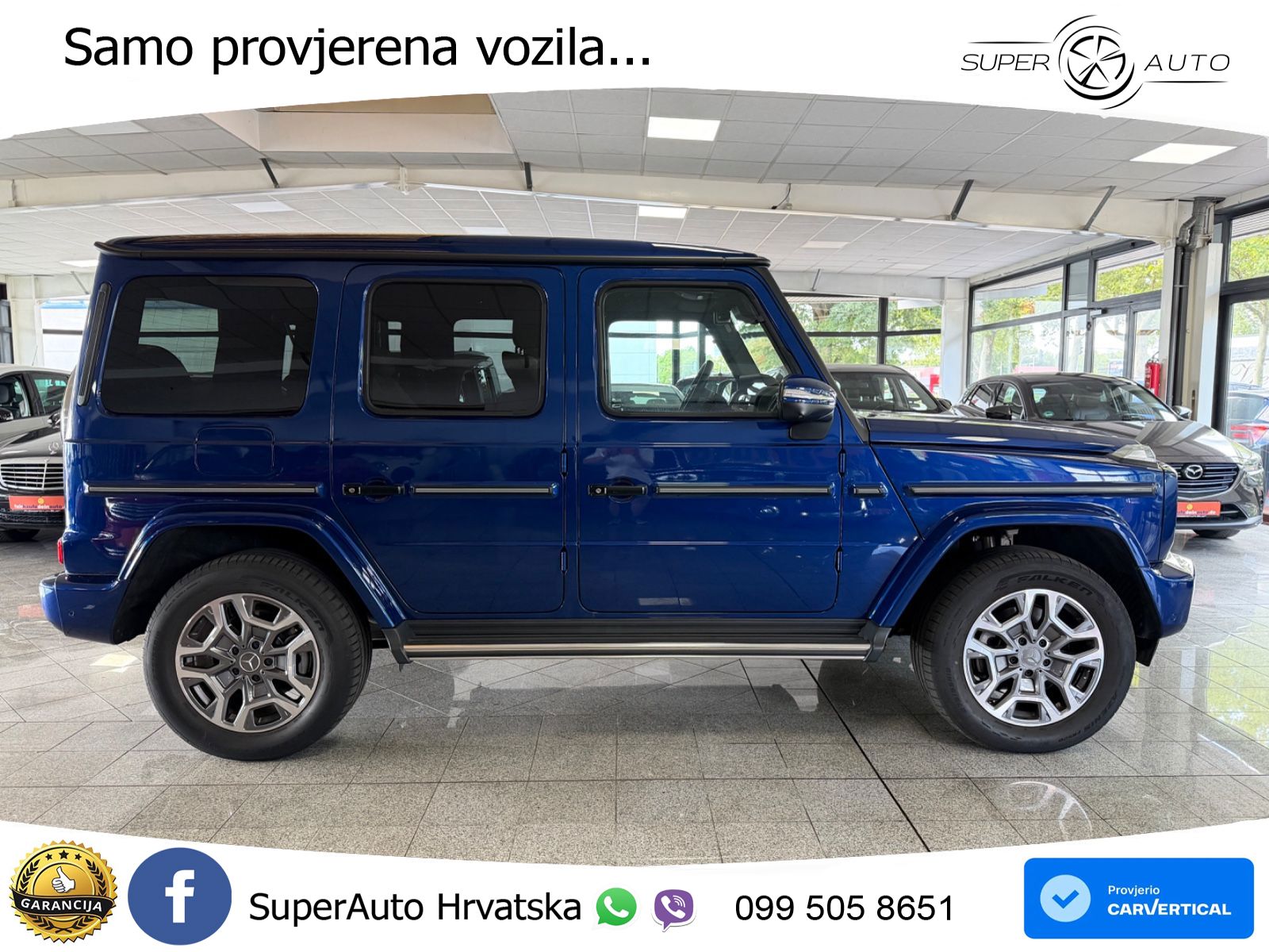 Mercedes G 450d Long (367 KS) 4MATIC 9G-TRONIC Exclusive LED+GR SJED+ACC