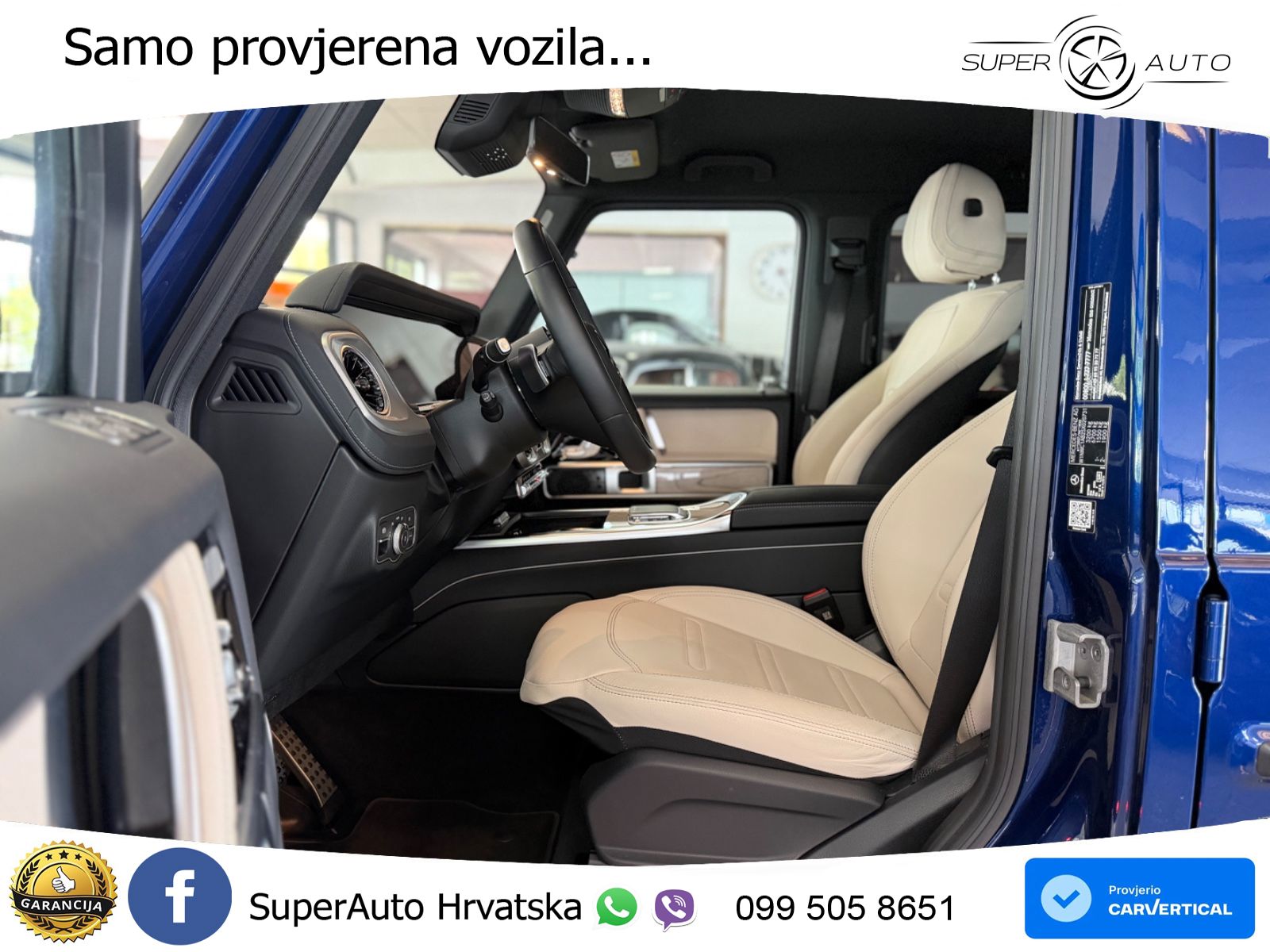 Mercedes G 450d Long (367 KS) 4MATIC 9G-TRONIC Exclusive LED+GR SJED+ACC