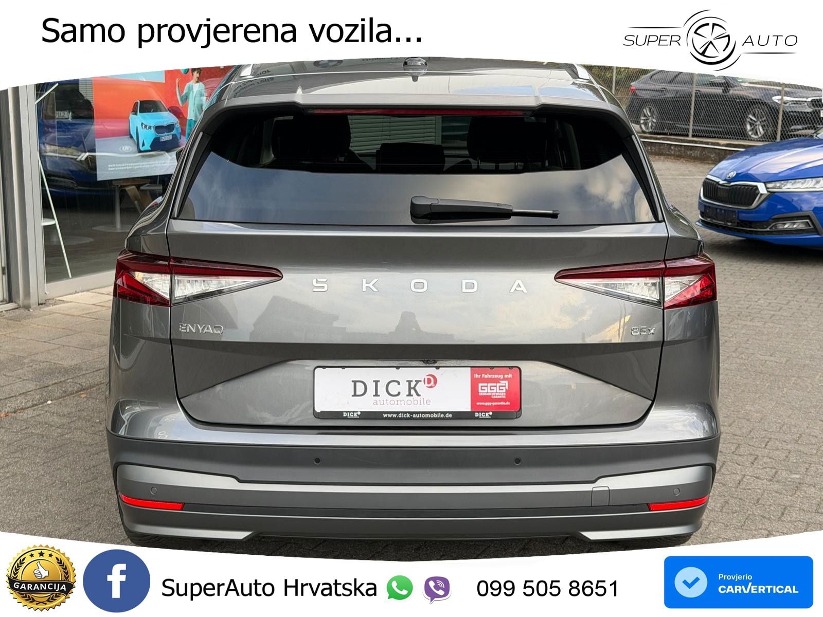 Škoda Enyaq 85x 82 kWh (286 KS) AWD Loft LED+GR SJED+ACC