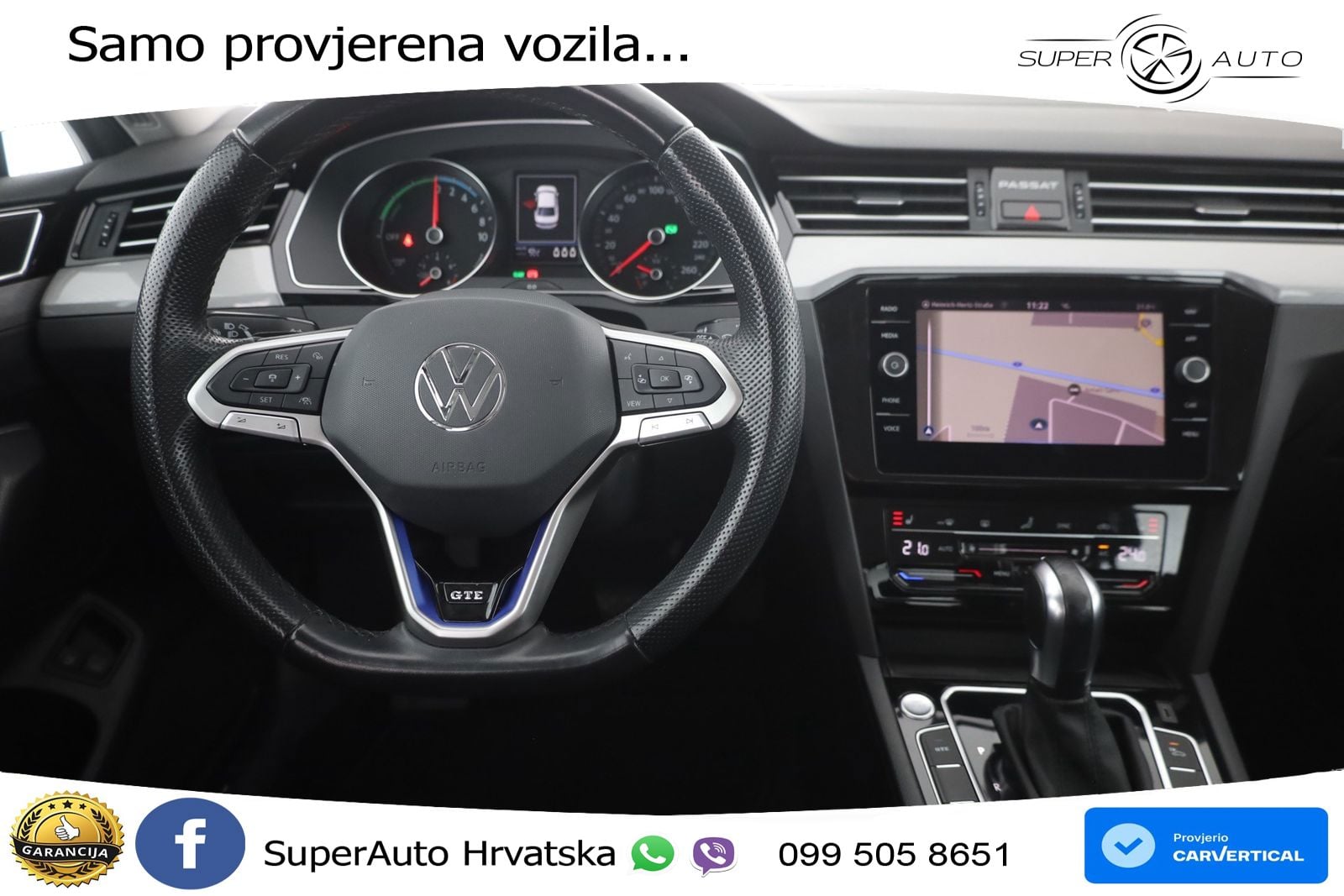 Volkswagen Passat GTE 1.4 TSI (218 KS DSG LED+GR SJED+ACC
