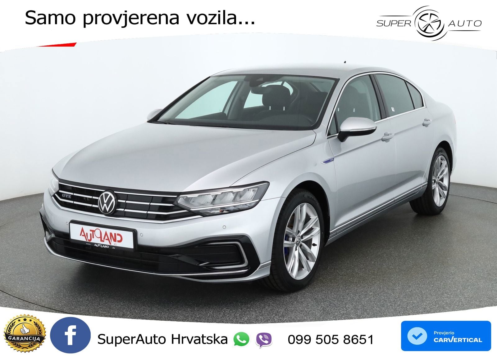 Volkswagen Passat GTE 1.4 TSI (218 KS DSG LED+GR SJED+ACC