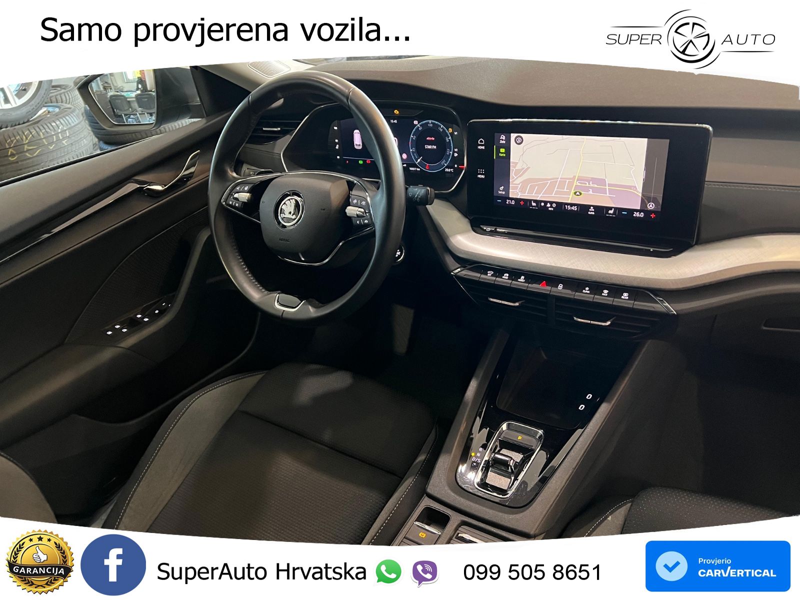 Škoda Octavia Combi 2.0 TDI (150 KS) DSG LED+GR SJED+ACC