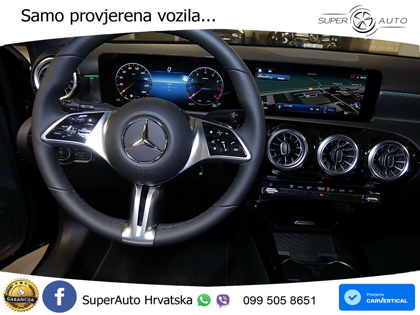 Mercedes-Benz A 200 7G-DCT MATRIX+GR SJED+KAM