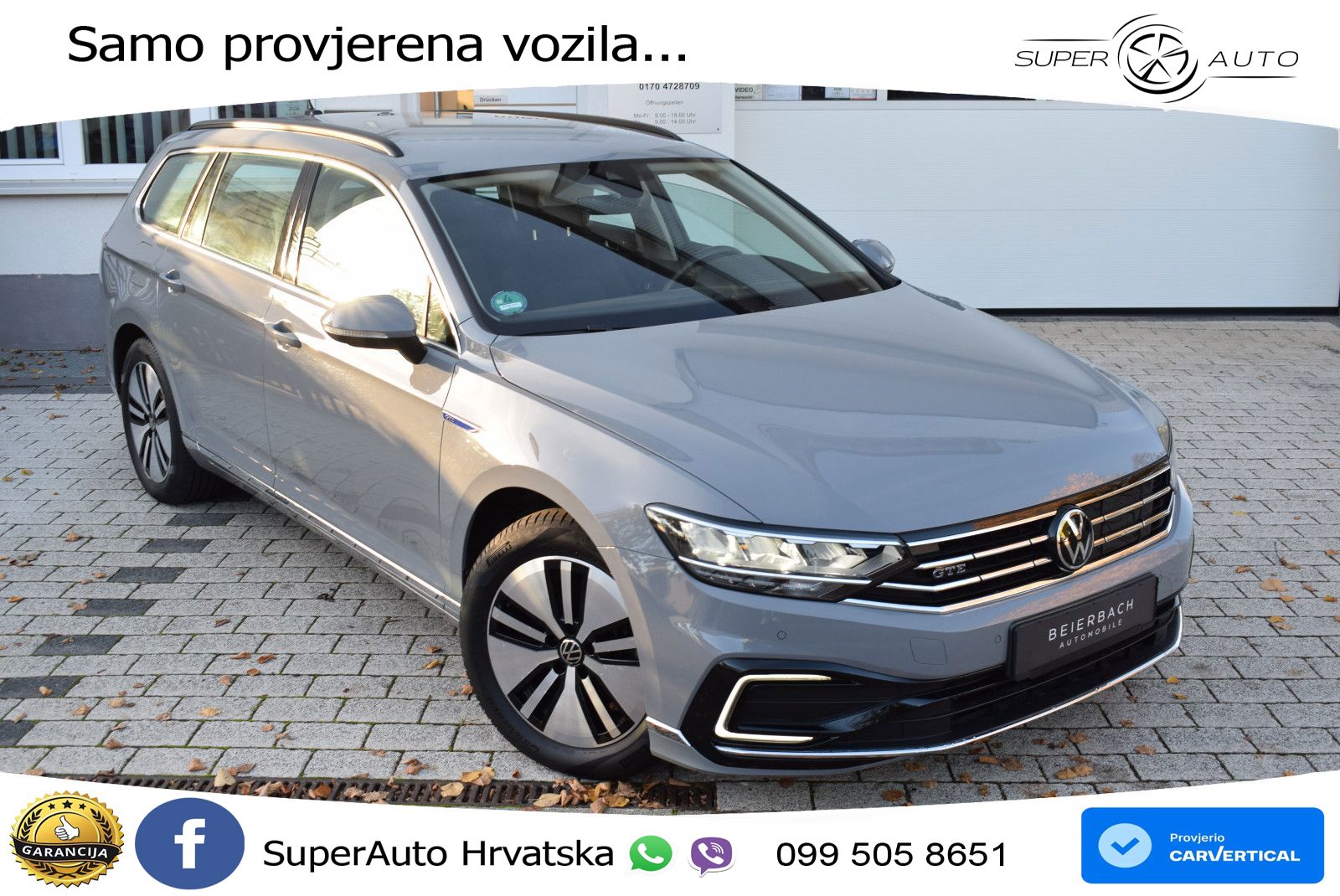Volkswagen Passat Variant GTE 1.4 TSI (218 KS) DSG LED+GR SJED+ACC