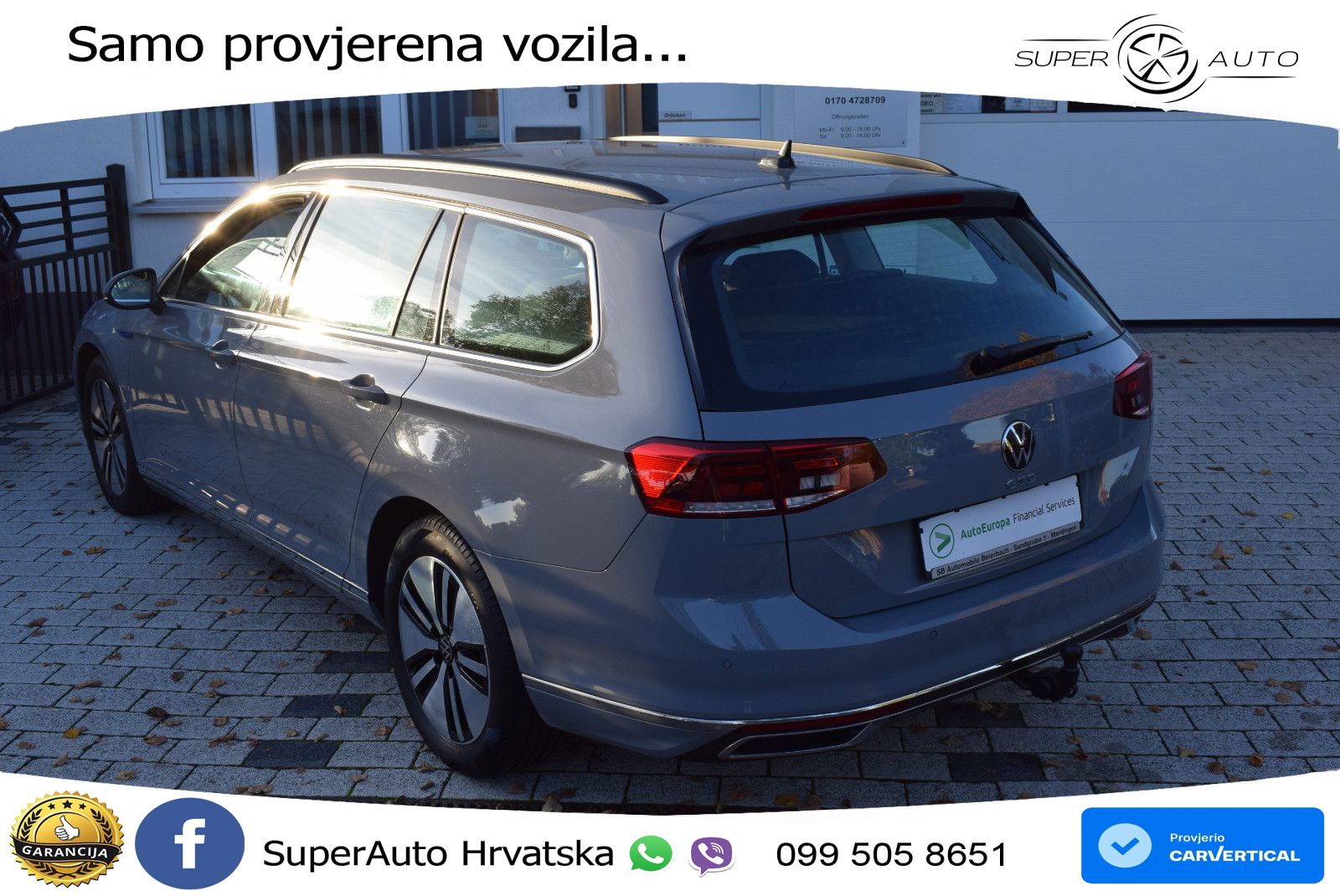 Volkswagen Passat Variant GTE 1.4 TSI (218 KS) DSG LED+GR SJED+ACC