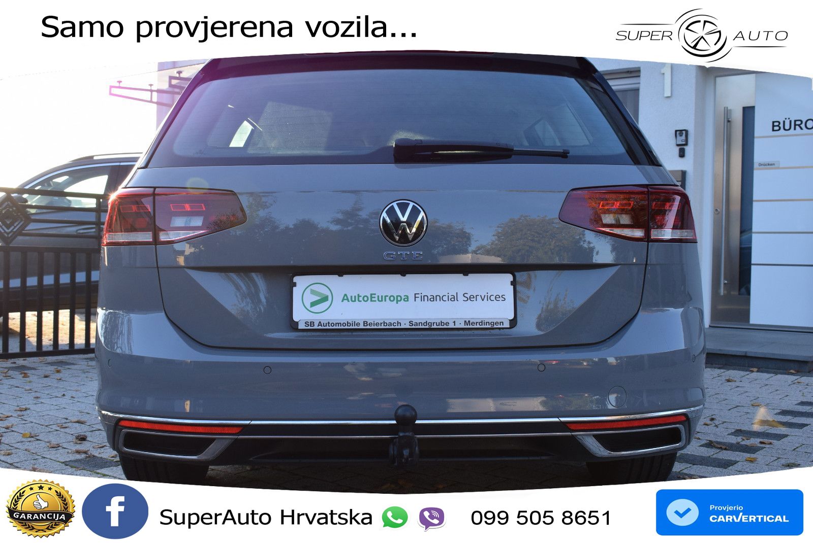 Volkswagen Passat Variant GTE 1.4 TSI (218 KS) DSG LED+GR SJED+ACC