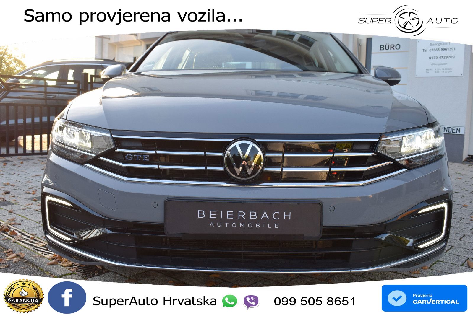 Volkswagen Passat Variant GTE 1.4 TSI (218 KS) DSG LED+GR SJED+ACC