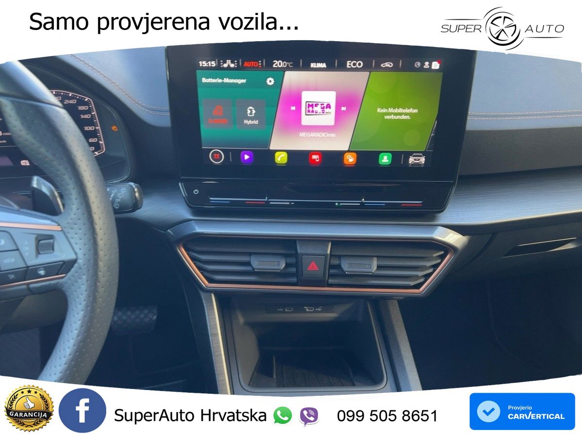 Cupra Formentor 1.4 TSI (204 KS) e-Hybrid DSG LED+GR SJED+ACC