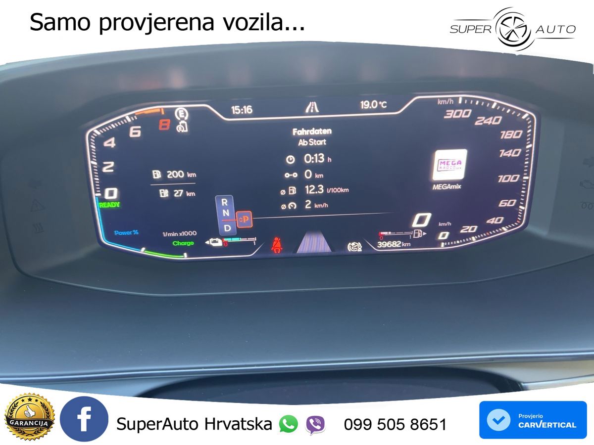 Cupra Formentor 1.4 TSI (204 KS) e-Hybrid DSG LED+GR SJED+ACC