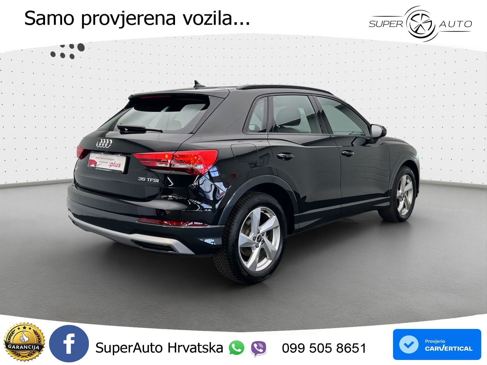 Audi Q3 35 TFSI (150 KS) S tronic advanced LED+GR SJED+ACC