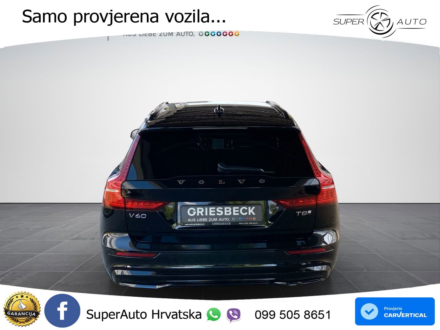 Volvo V60 2.0 T8 AWD Geartronic LED+GR SJED+ACC