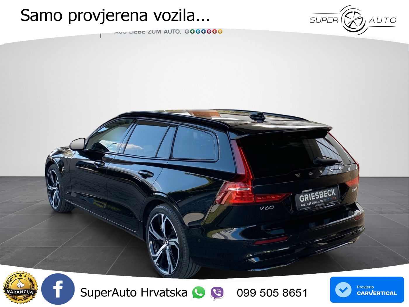 Volvo V60 2.0 T8 AWD Geartronic LED+GR SJED+ACC