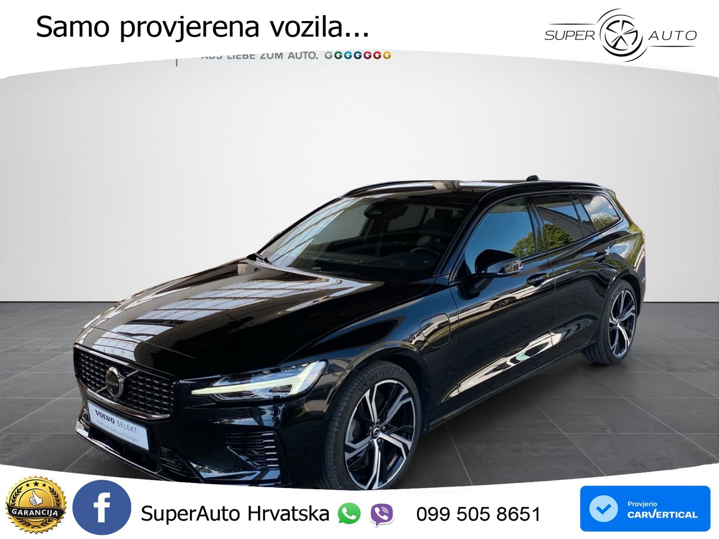 Volvo V60 2.0 T8 AWD Geartronic LED+GR SJED+ACC