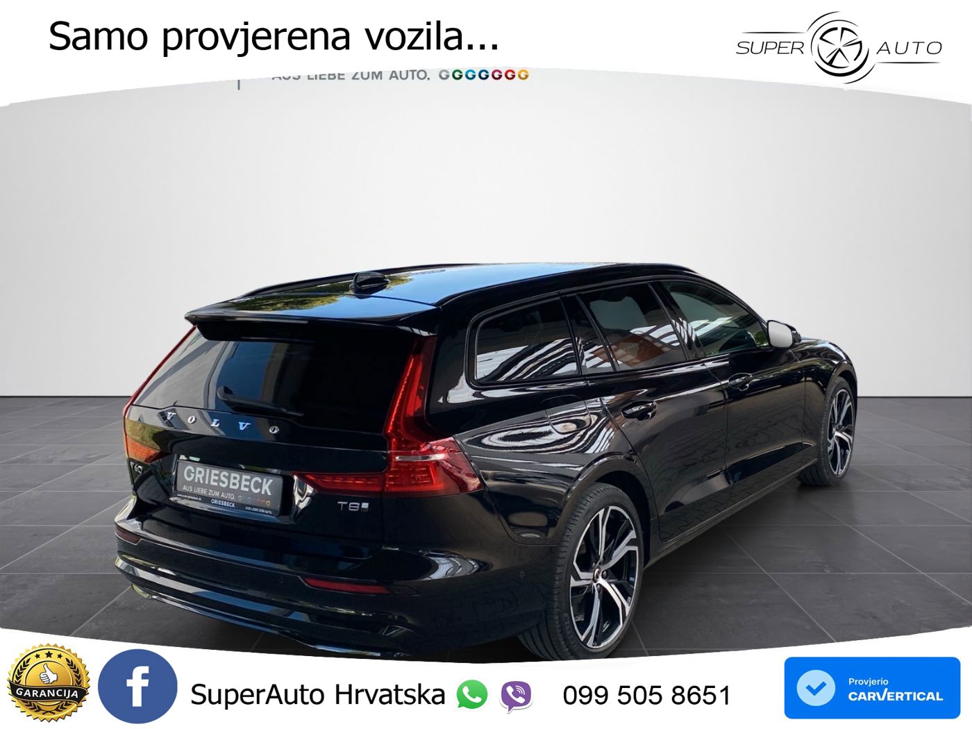 Volvo V60 2.0 T8 AWD Geartronic LED+GR SJED+ACC