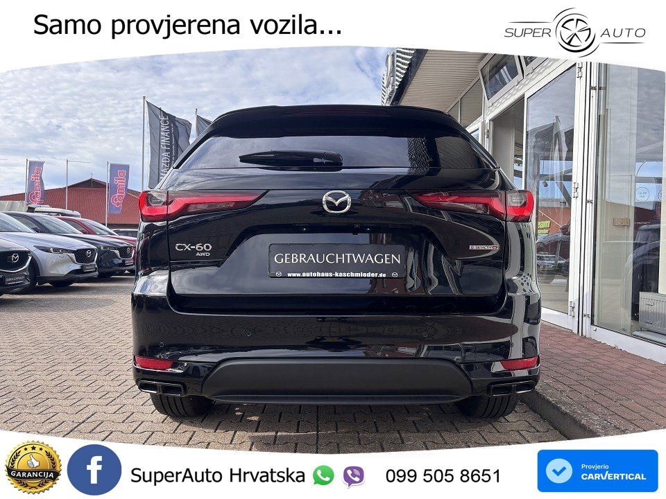 Mazda CX-60 3.3 e-Skyactiv D (254 KS) AWD Automatic MATRIX+GR SJED+KAM