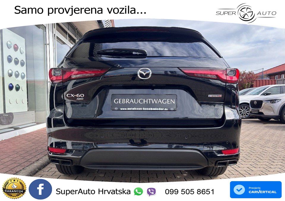 Mazda CX-60 3.3 e-Skyactiv D (254 KS) AWD Automatic MATRIX+GR SJED+KAM