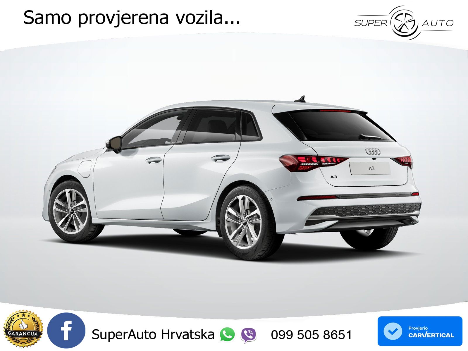 Audi A3 Sportback 40 TFSI e (204 KS) Plug-in Hybrid S tronic advanced LED+GR SJED+ACC