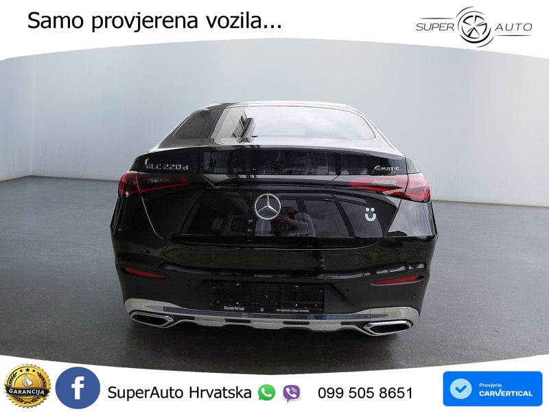 Mercedes GLC Coupe 220d (197 KS) 4MATIC 9G-TRONIC AMG ACC+GR SJED+360+PANO