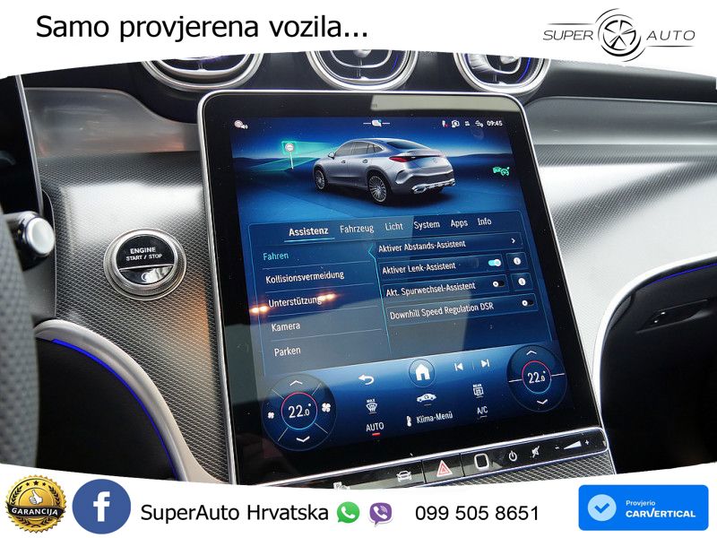 Mercedes GLC Coupe 220d (197 KS) 4MATIC 9G-TRONIC AMG ACC+GR SJED+360+PANO