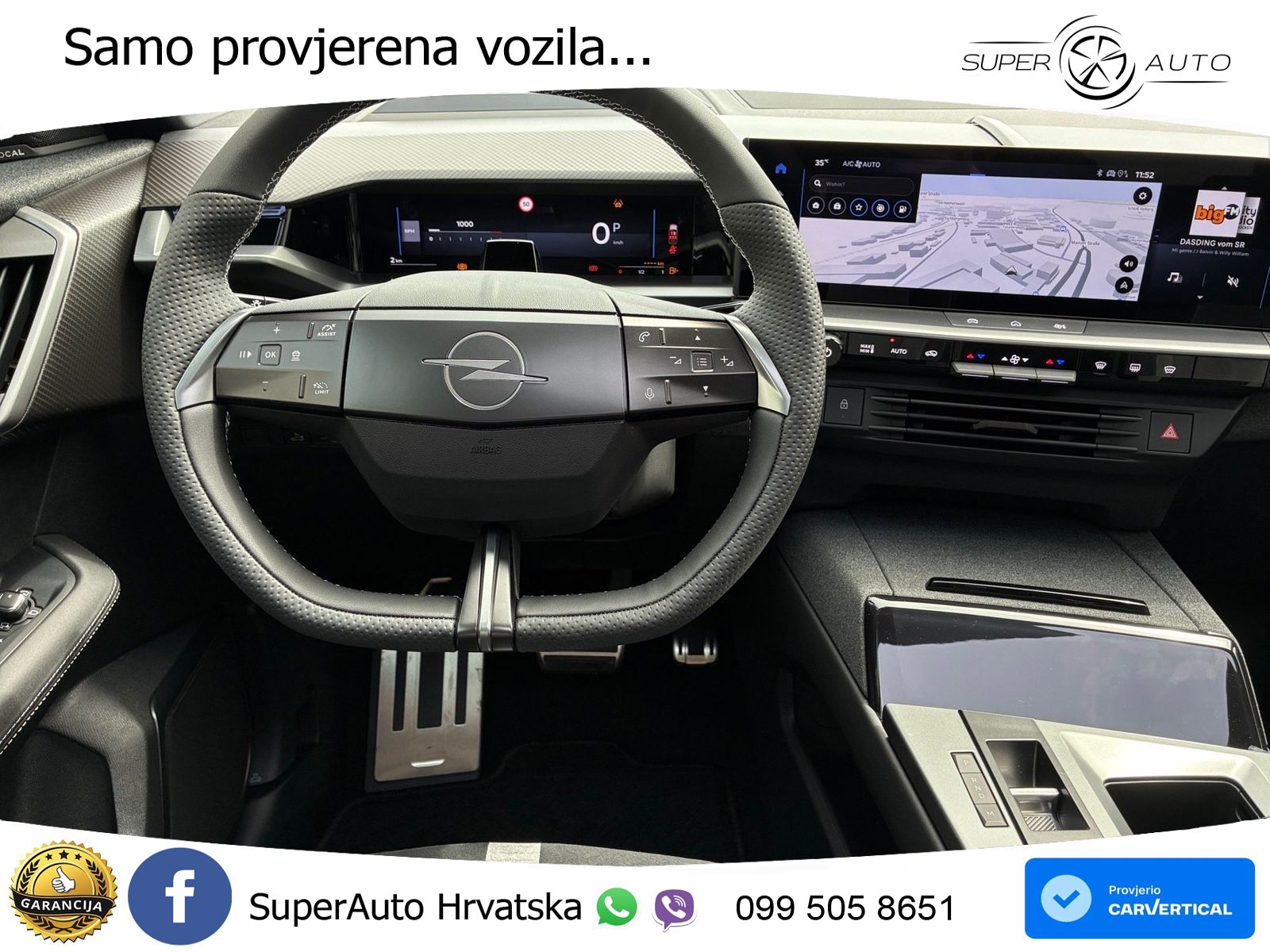 Opel Grandland 1.2 Turbo (145 KS) Hybrid eDCT Ultimate LED+GR SJED+ACC