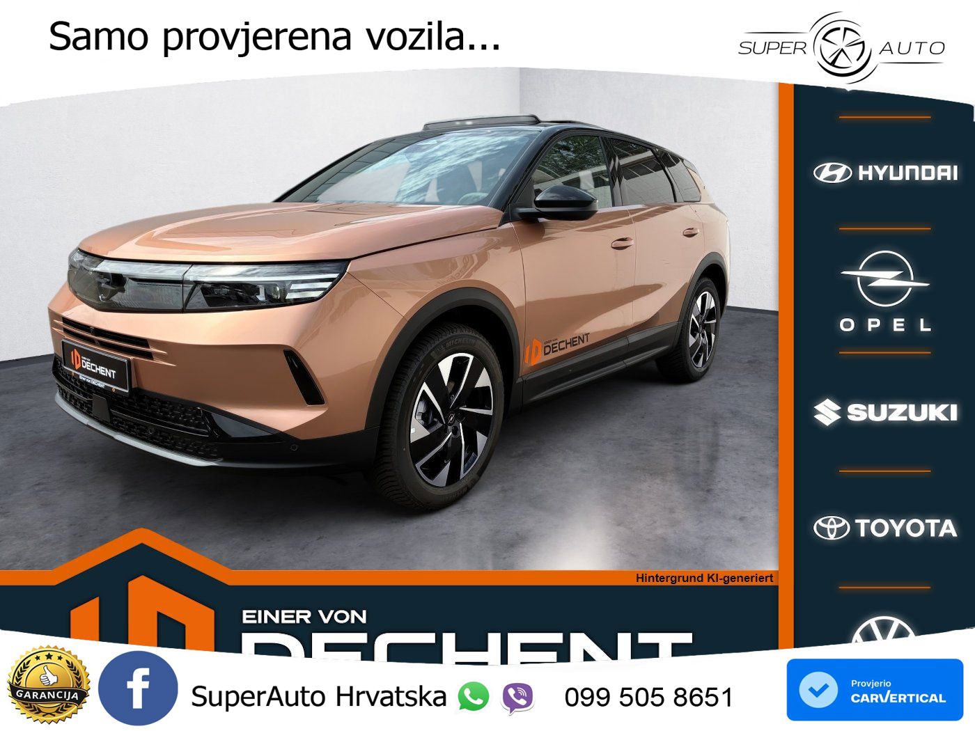 Opel Grandland 1.2 Turbo (145 KS) Hybrid eDCT Ultimate LED+GR SJED+ACC